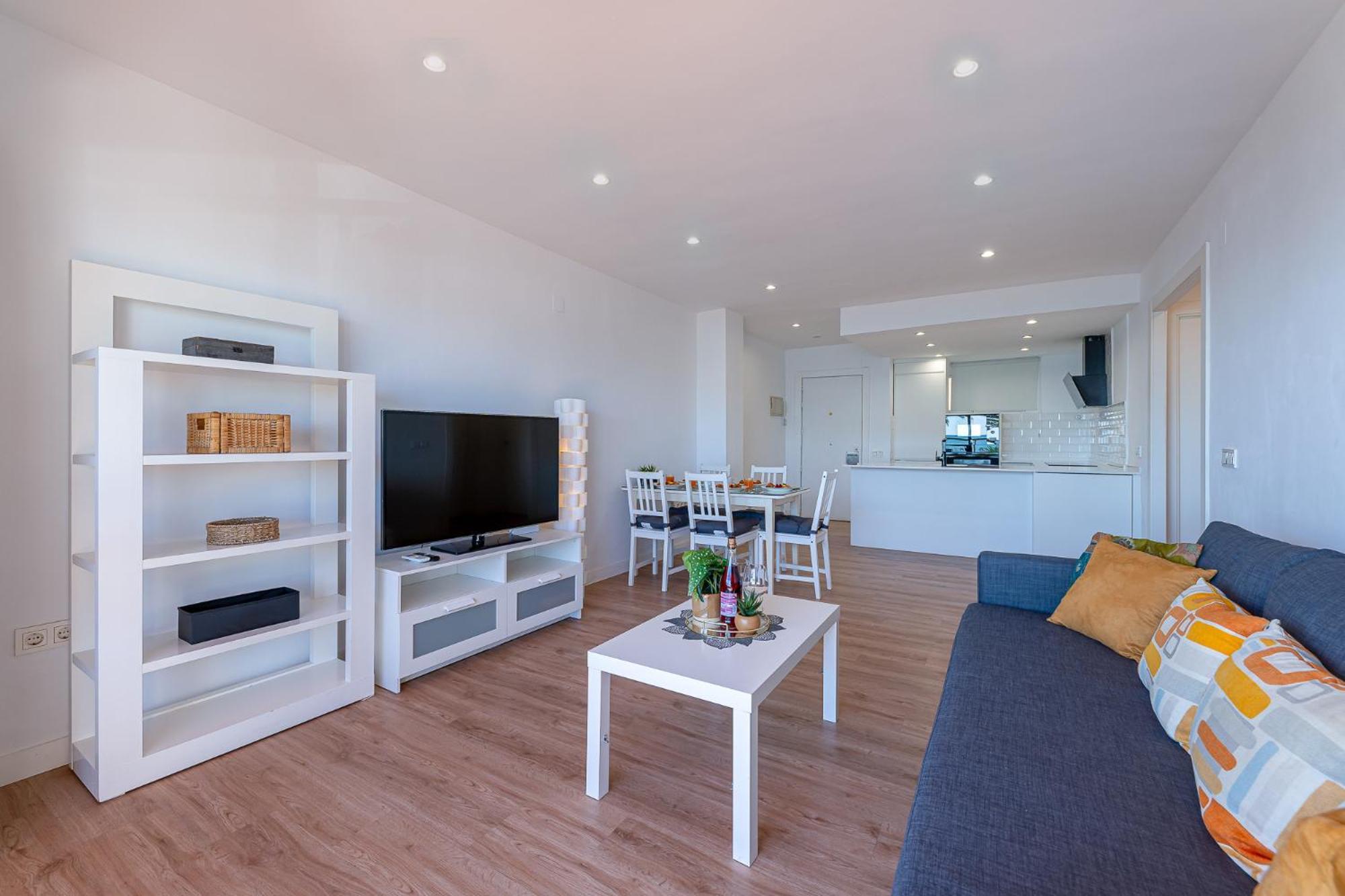 797 Holiday Rentals - Moderno Piso En Primera Linea De Playa 托雷莫利诺斯 外观 照片